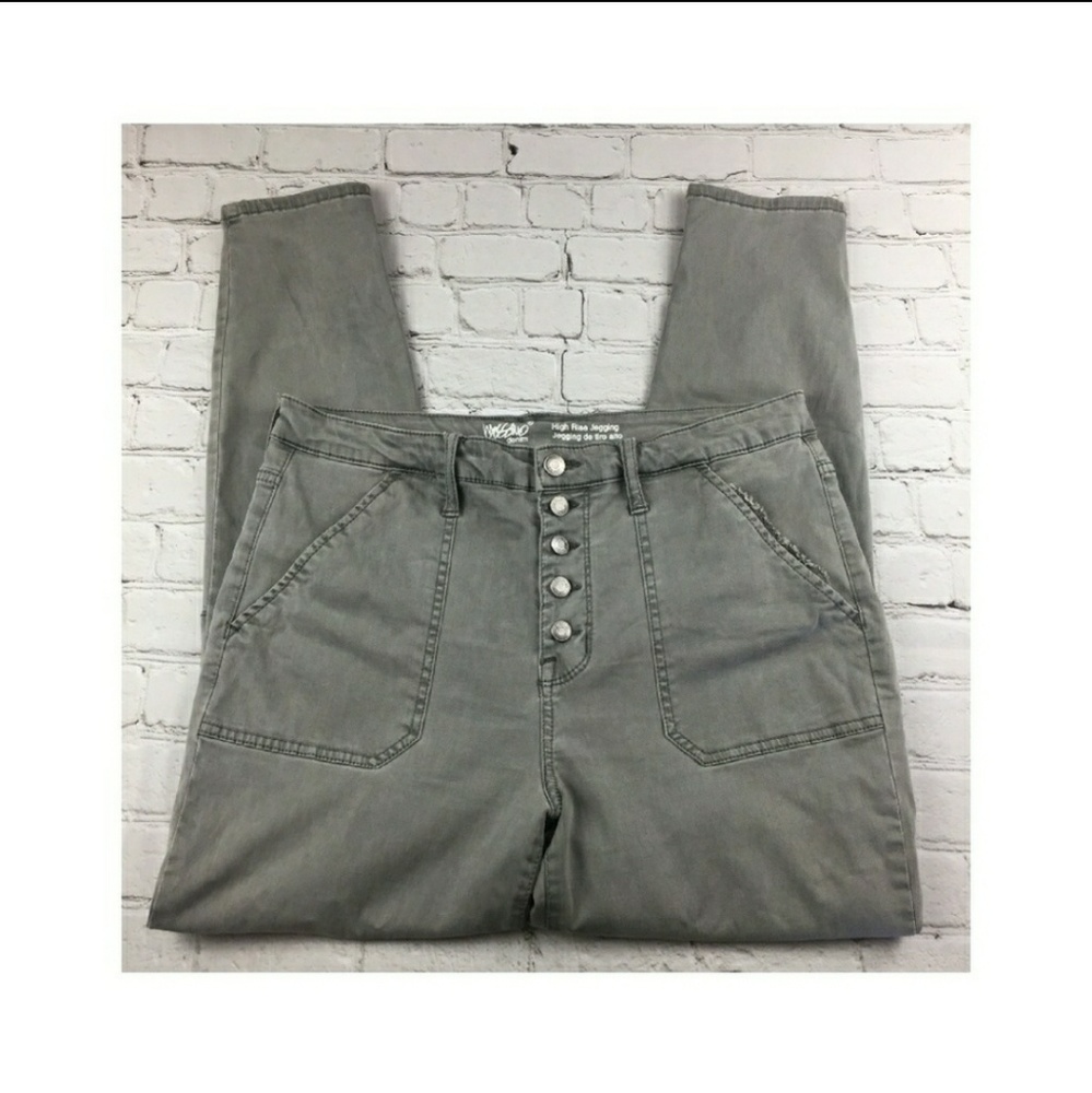 MOSSIMO HIGH RISE CARGO JEGGINGS, SKINNY LEGS